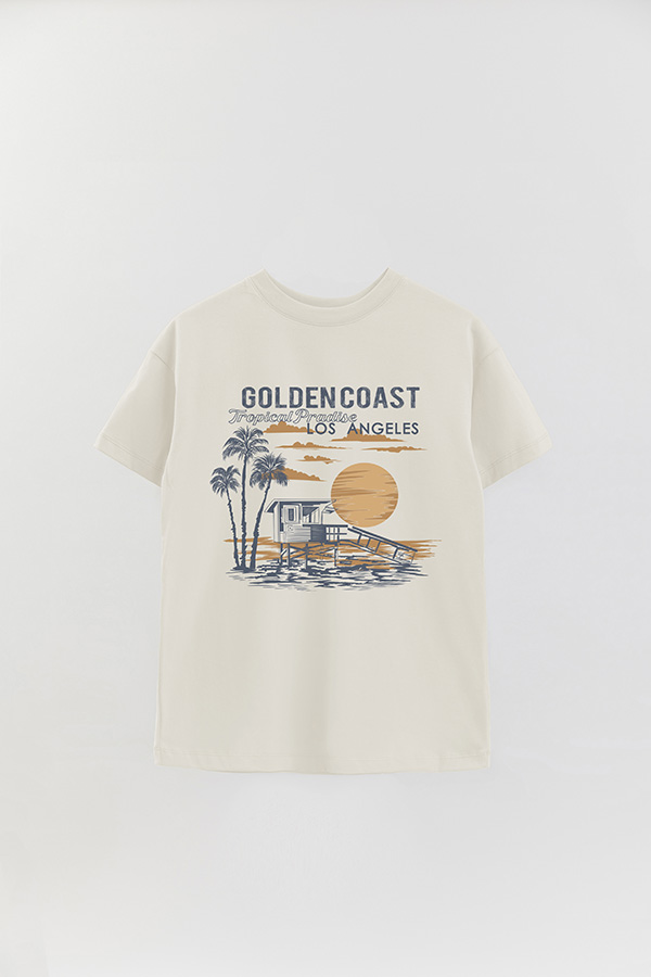 REMERA OVER ESTAMPADA JUST BEACHY