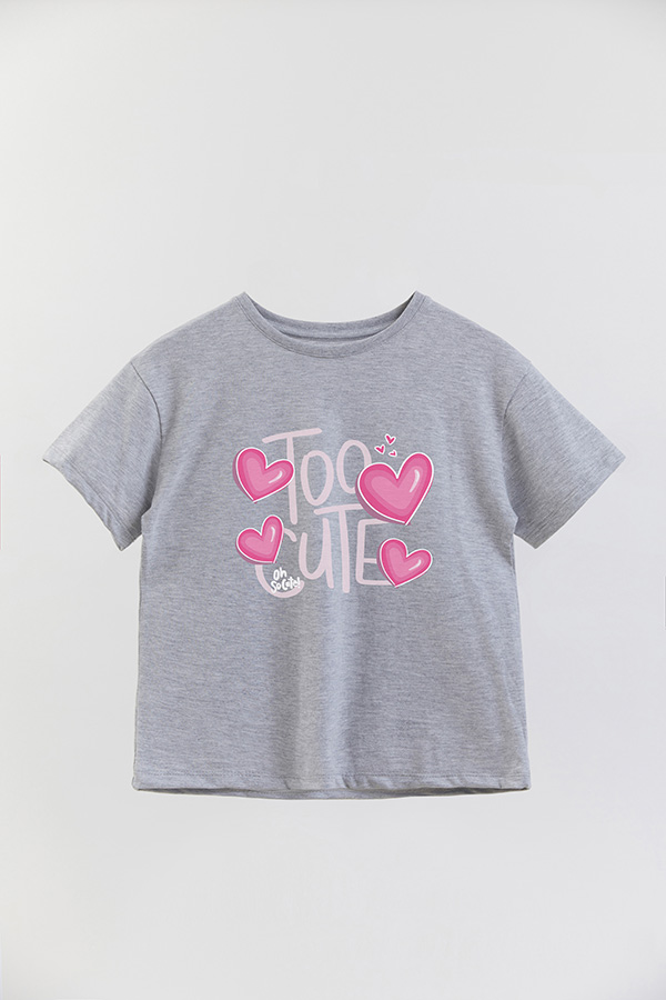 REMERA GIRL OVER TOO CUTE