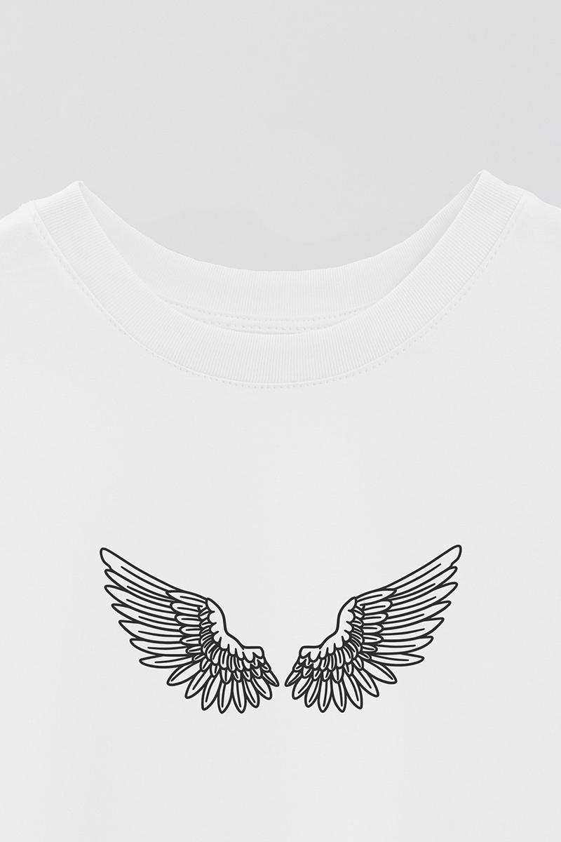 REMERA OVER ESTAMPADA UNISEX WING