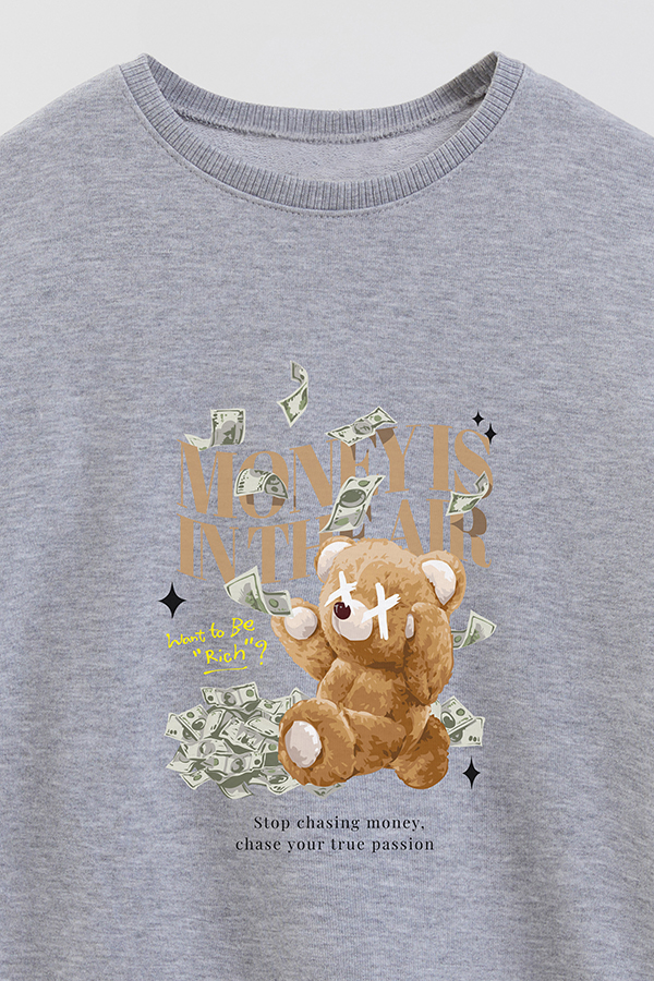 BUZO RUSTICO KIDS TEDDY MONEY IS IN THE AIR