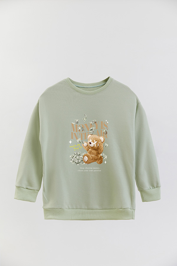 BUZO RUSTICO KIDS TEDDY MONEY IS IN THE AIR