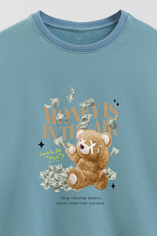 BUZO RUSTICO KIDS TEDDY MONEY IS IN THE AIR