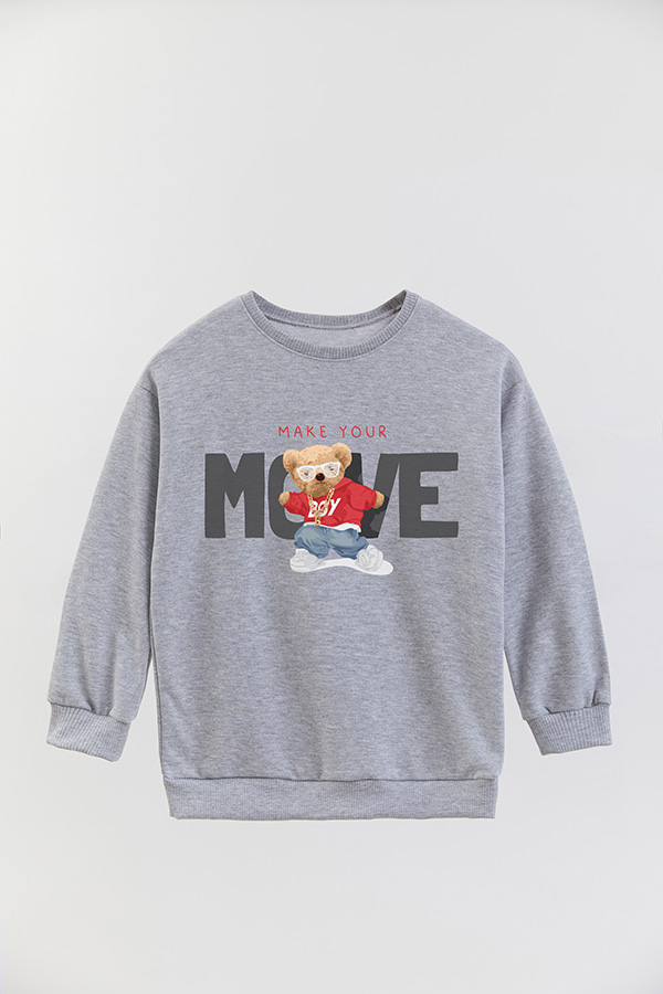 BUZO RUSTICO KIDS TEDDY MAKE YOUR MOVES