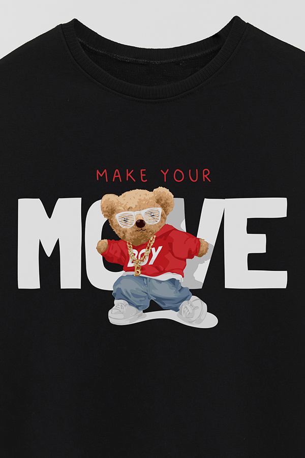 BUZO RUSTICO KIDS TEDDY MAKE YOUR MOVES
