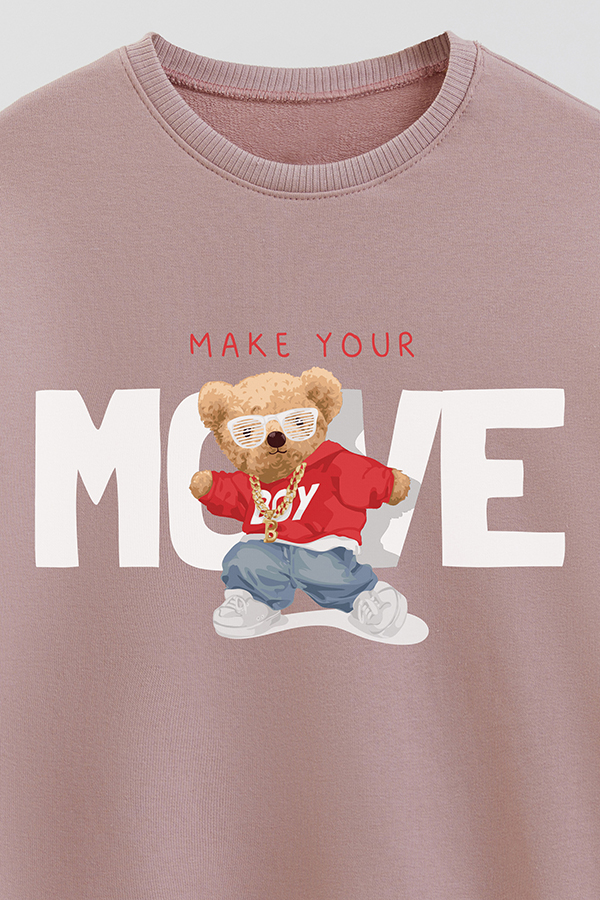 BUZO RUSTICO KIDS TEDDY MAKE YOUR MOVES
