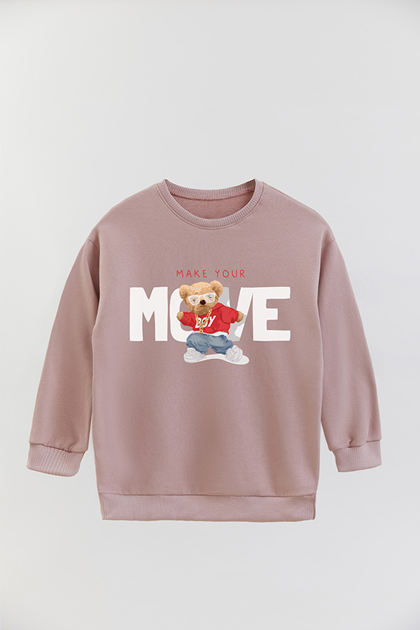 BUZO RUSTICO KIDS TEDDY MAKE YOUR MOVES