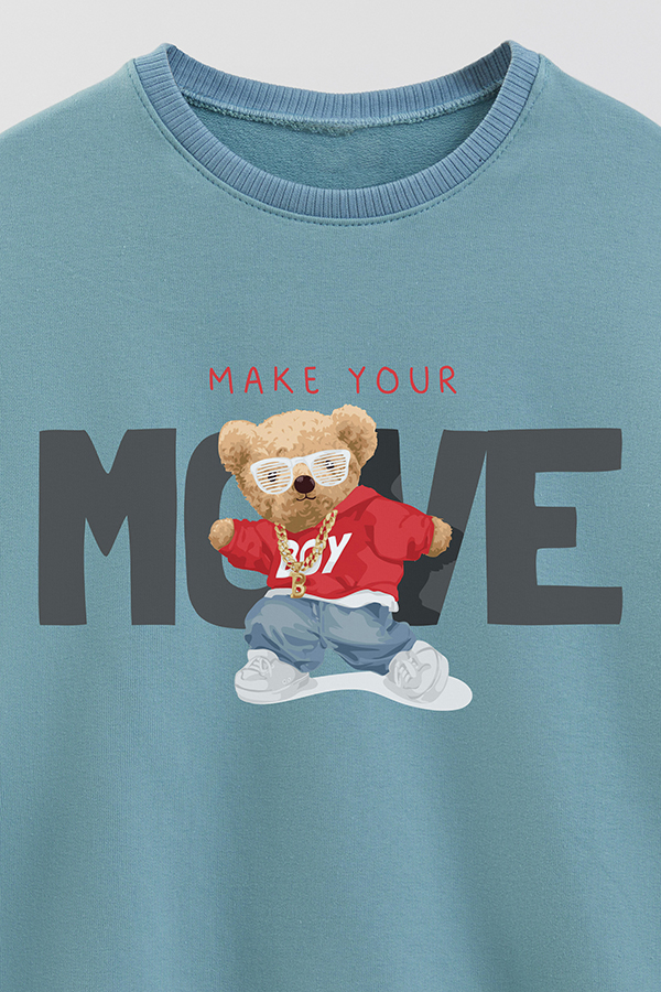 BUZO RUSTICO KIDS TEDDY MAKE YOUR MOVES