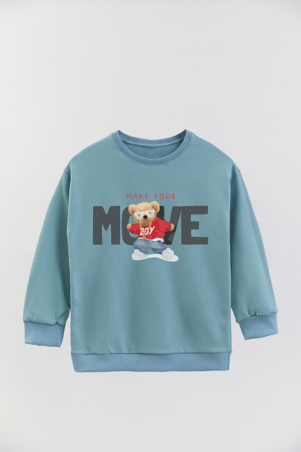 BUZO RUSTICO KIDS TEDDY MAKE YOUR MOVES