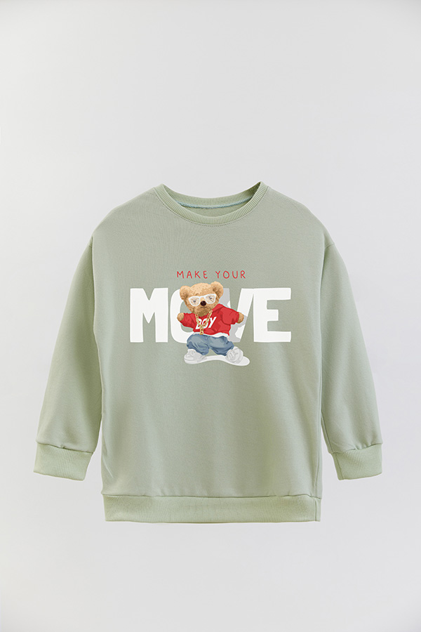 BUZO RUSTICO KIDS TEDDY MAKE YOUR MOVES