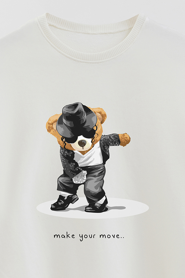 BUZO RUSTICO KIDS TEDDY MAKE YOUR MOVE