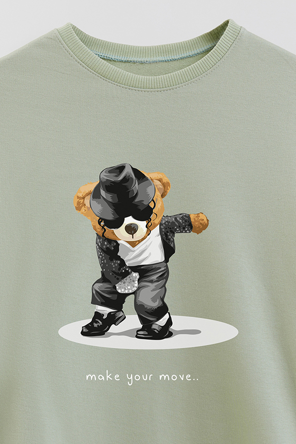 BUZO RUSTICO KIDS TEDDY MAKE YOUR MOVE