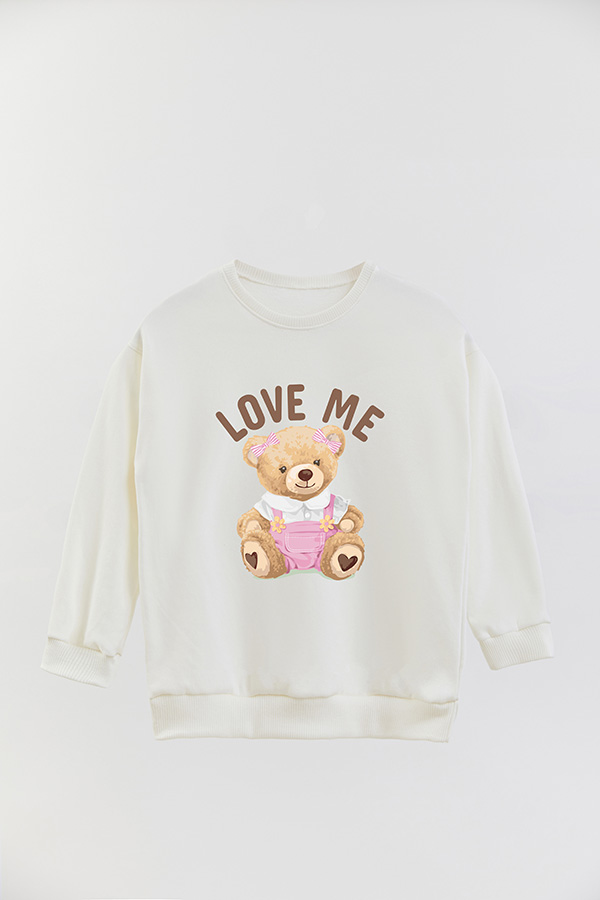 BUZO RUSTICO KIDS TEDDY LOVE ME