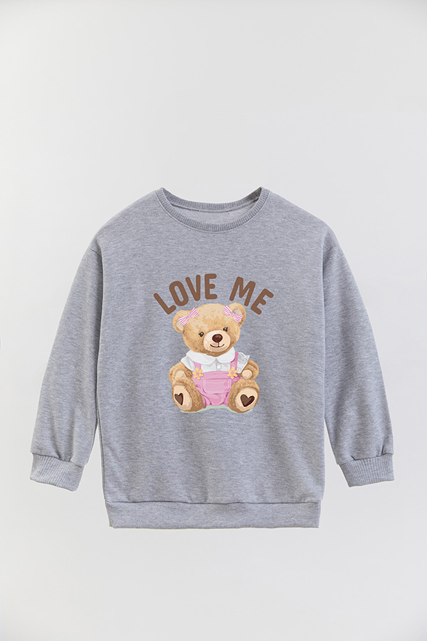 BUZO RUSTICO KIDS TEDDY LOVE ME