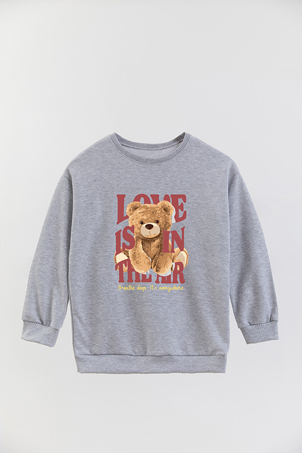 BUZO RUSTICO KIDS TEDDY LOVE IS IN THE AIR