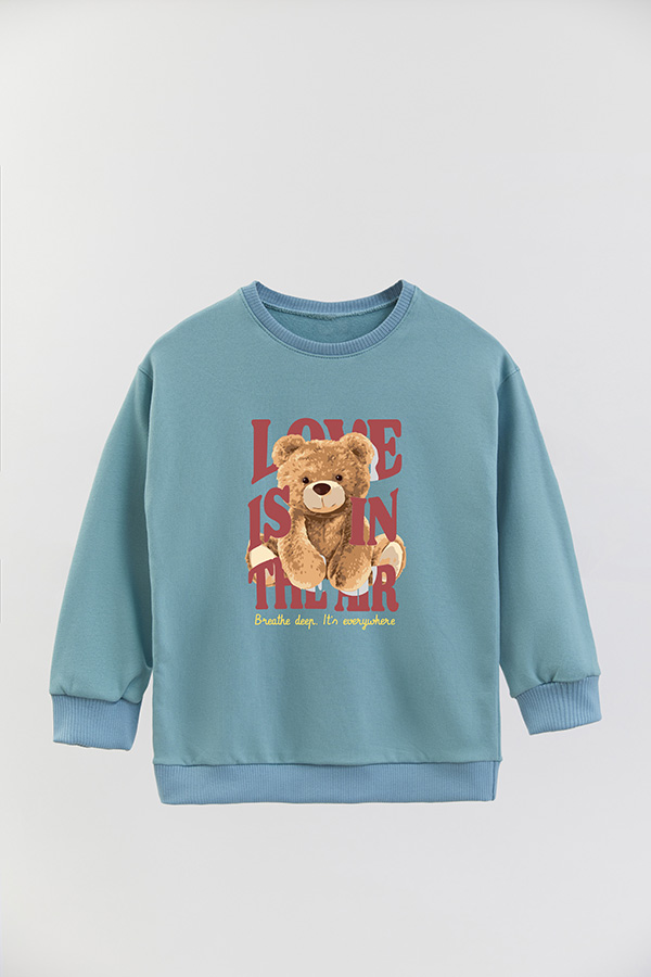 BUZO RUSTICO KIDS TEDDY LOVE IS IN THE AIR