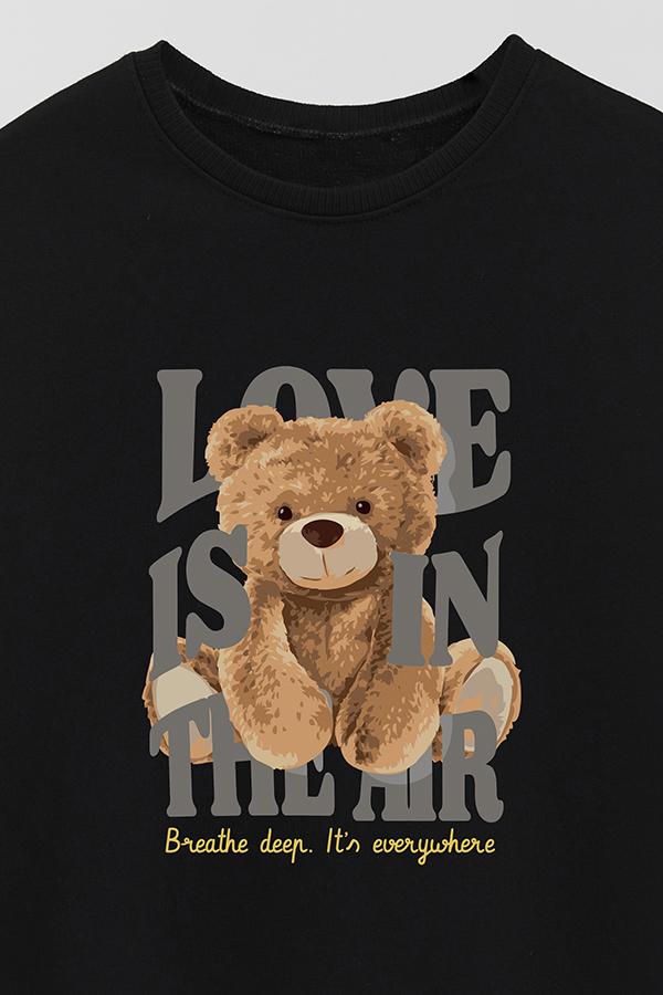 BUZO RUSTICO KIDS TEDDY LOVE IS IN THE AIR