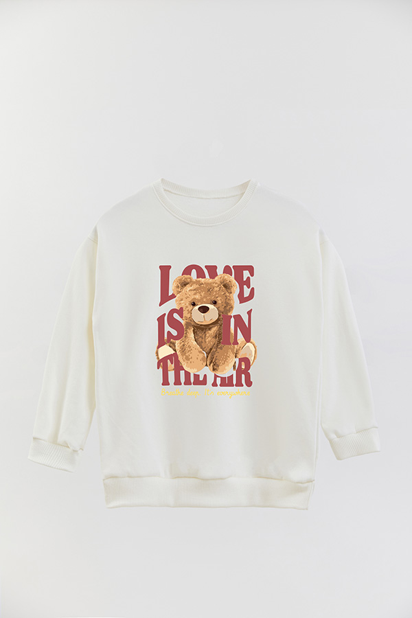 BUZO RUSTICO KIDS TEDDY LOVE IS IN THE AIR