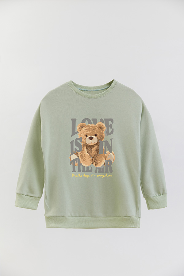 BUZO RUSTICO KIDS TEDDY LOVE IS IN THE AIR