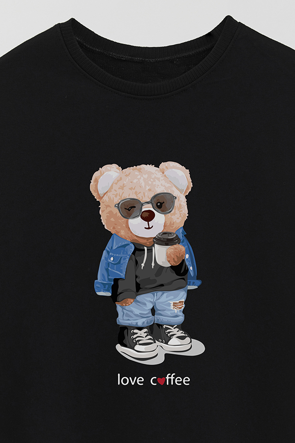 BUZO RUSTICO KIDS TEDDY LOVE COFFEE