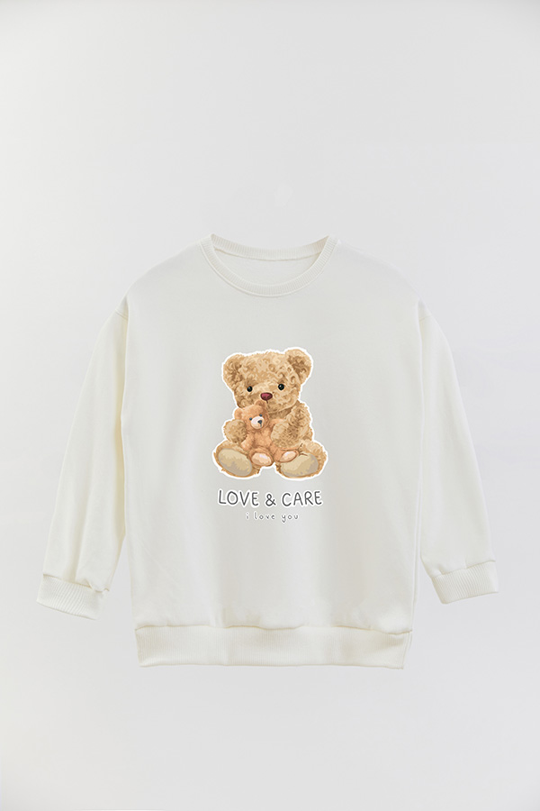 BUZO RUSTICO KIDS TEDDY LOVE AND CARE