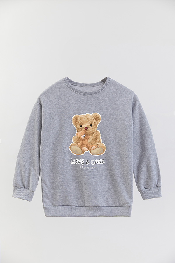 BUZO RUSTICO KIDS TEDDY LOVE AND CARE
