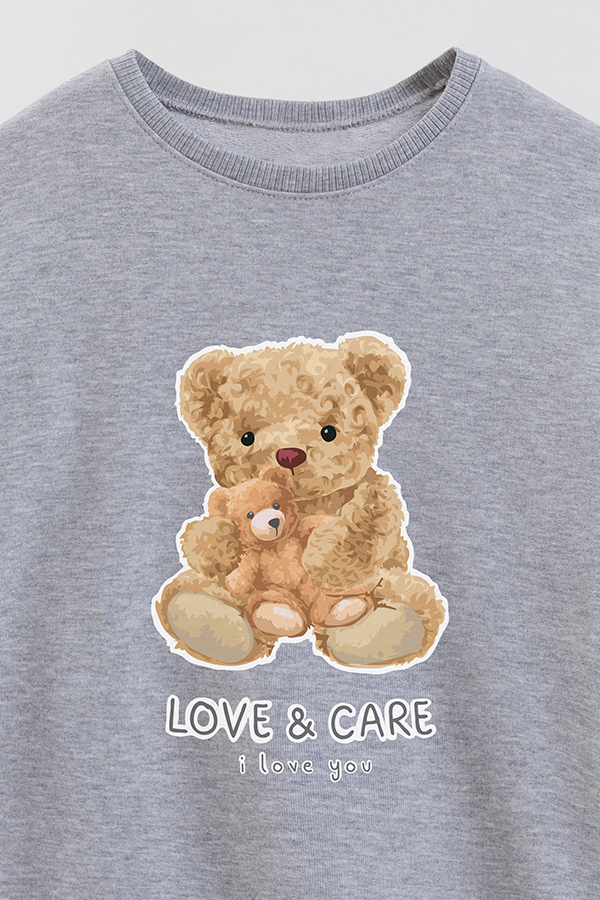 BUZO RUSTICO KIDS TEDDY LOVE AND CARE