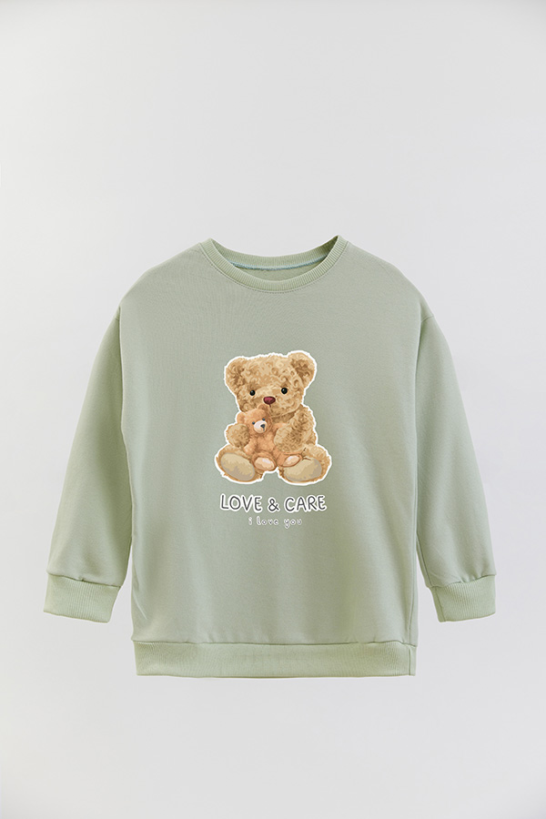 BUZO RUSTICO KIDS TEDDY LOVE AND CARE