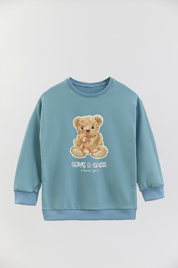 BUZO RUSTICO KIDS TEDDY LOVE AND CARE