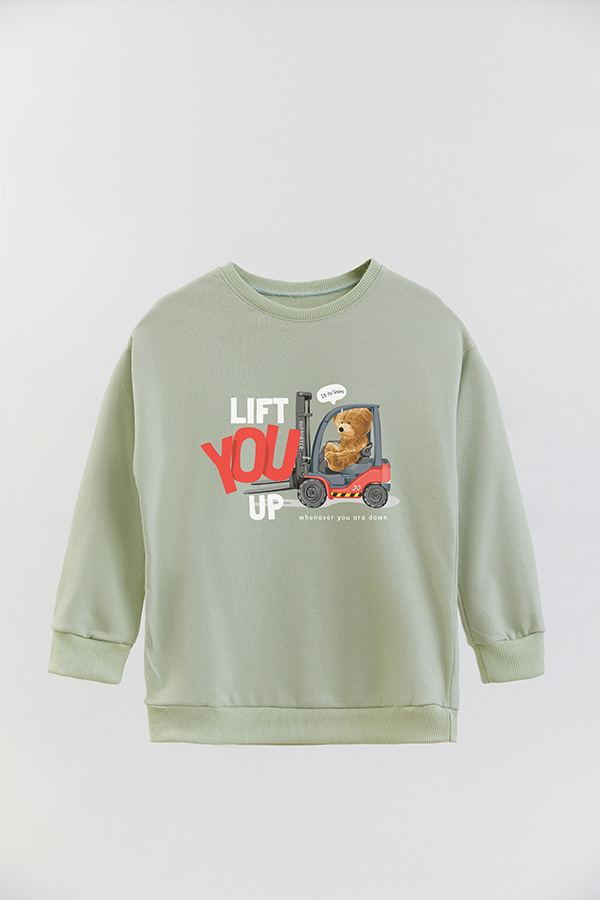 BUZO RUSTICO KIDS TEDDY LIFT YOU UP