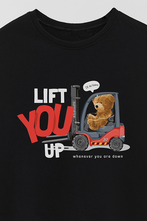 BUZO RUSTICO KIDS TEDDY LIFT YOU UP