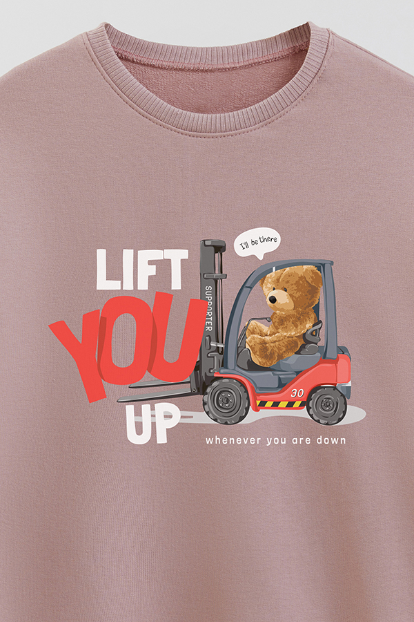 BUZO RUSTICO KIDS TEDDY LIFT YOU UP