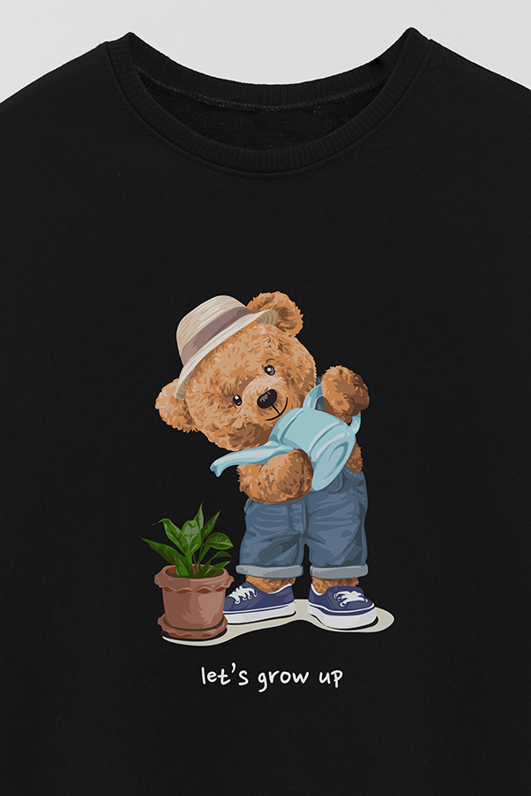 BUZO RUSTICO KIDS TEDDY LETS GROW UP