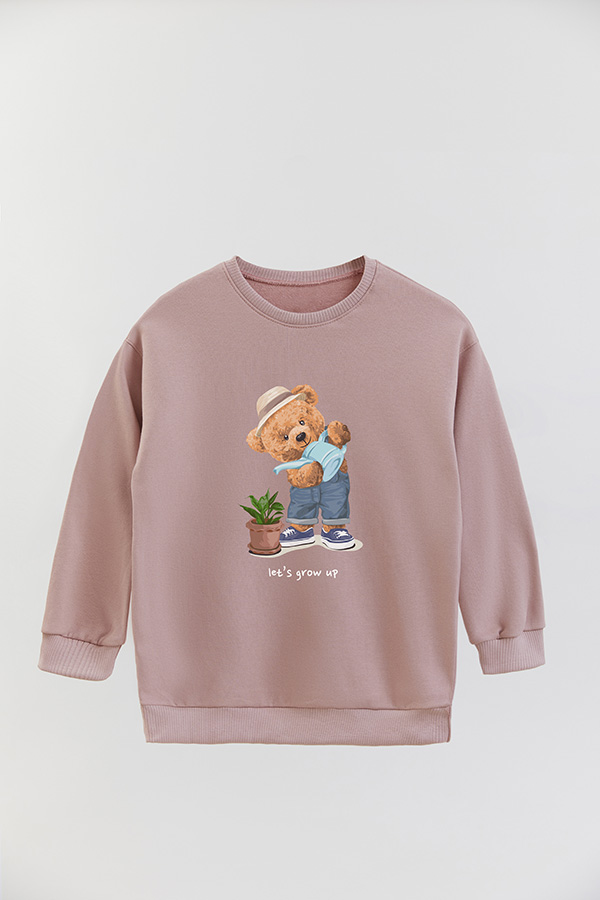 BUZO RUSTICO KIDS TEDDY LETS GROW UP
