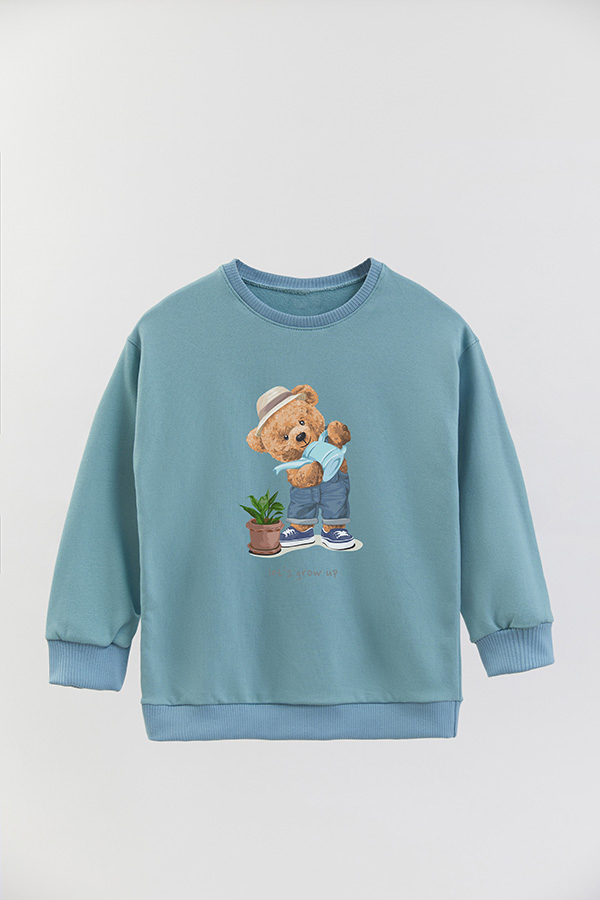 BUZO RUSTICO KIDS TEDDY LETS GROW UP