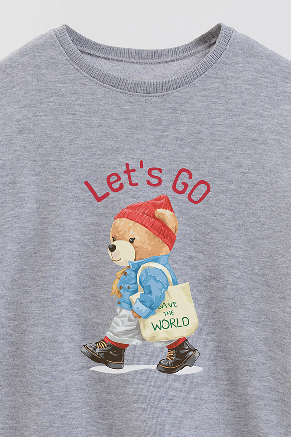 BUZO RUSTICO KIDS TEDDY LETS GO