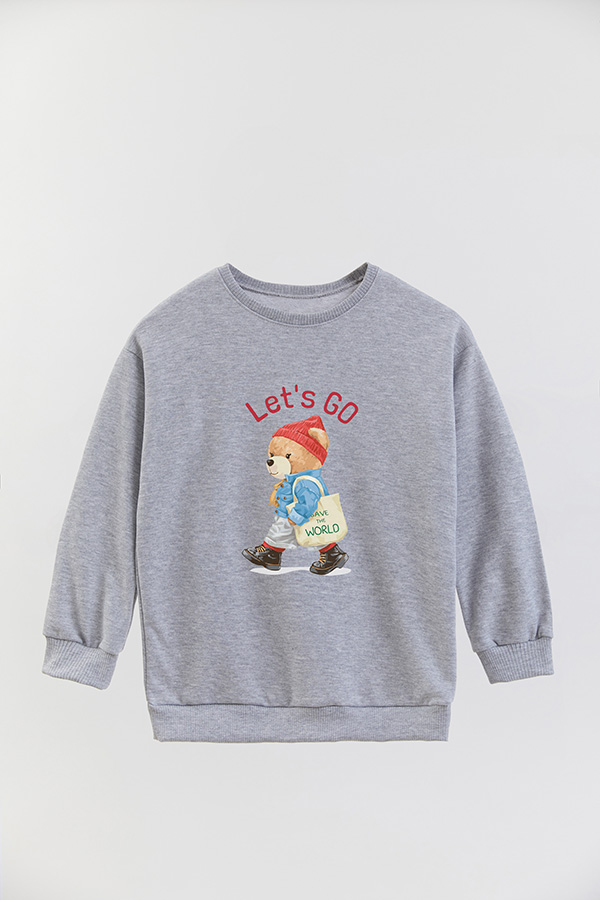 BUZO RUSTICO KIDS TEDDY LETS GO