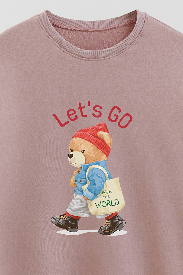 BUZO RUSTICO KIDS TEDDY LETS GO