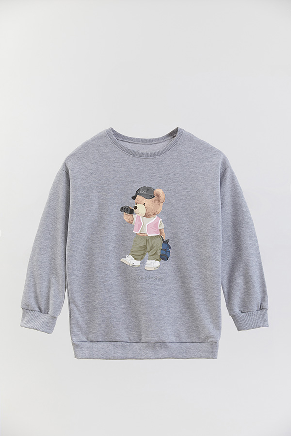 BUZO RUSTICO KIDS TEDDY LETS GO CAMPING