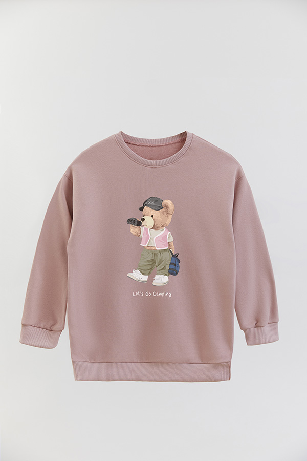 BUZO RUSTICO KIDS TEDDY LETS GO CAMPING