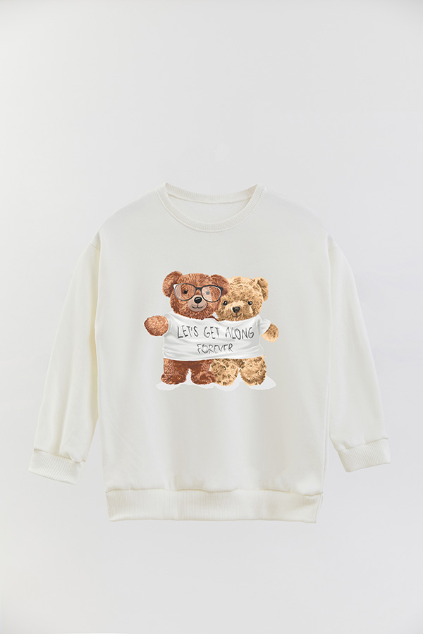 BUZO RUSTICO KIDS TEDDY LETS GET ALONG