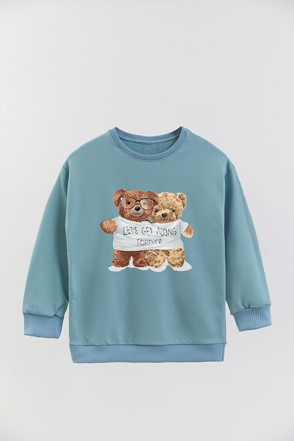 BUZO RUSTICO KIDS TEDDY LETS GET ALONG