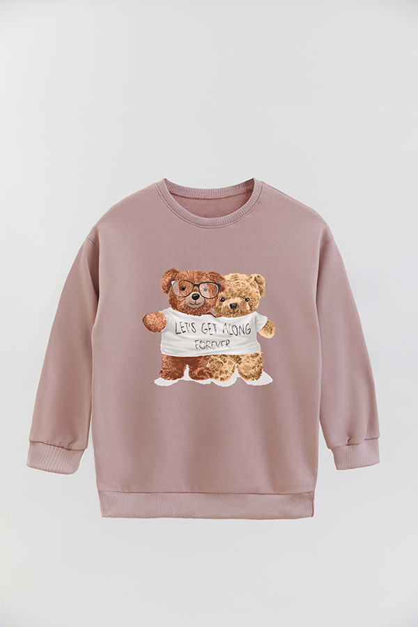 BUZO RUSTICO KIDS TEDDY LETS GET ALONG