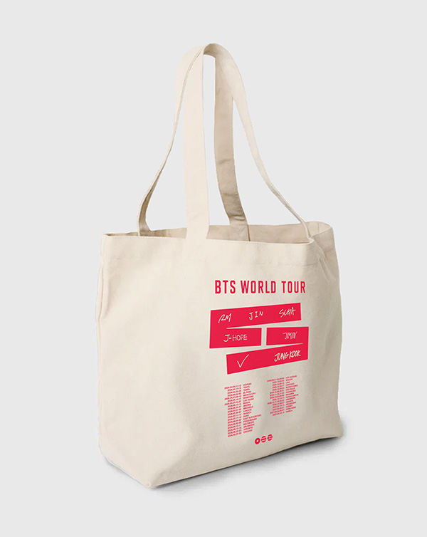 TOTE BAG BTS WT CITIES