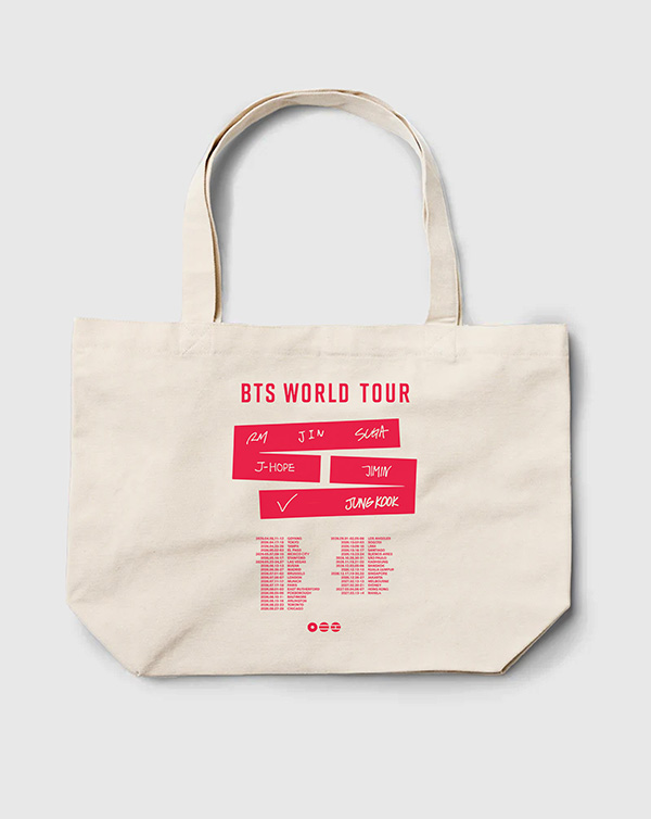 TOTE BAG BTS WT CITIES