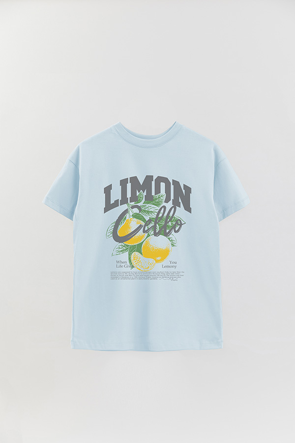 REMERA OVER ESTAMPADA LIMONCELLO