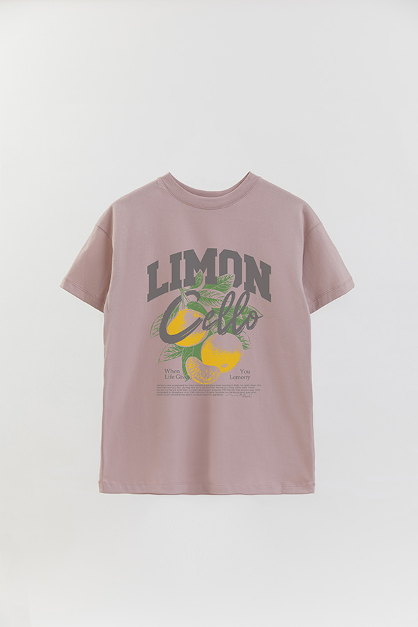 REMERA OVER ESTAMPADA LIMONCELLO
