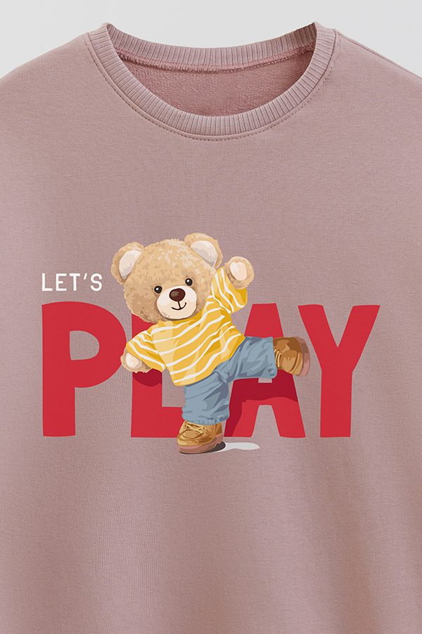 BUZO RUSTICO KIDS TEDDY LETS PLAY