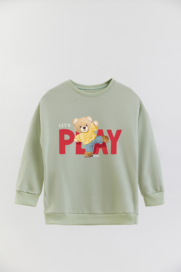 BUZO RUSTICO KIDS TEDDY LETS PLAY