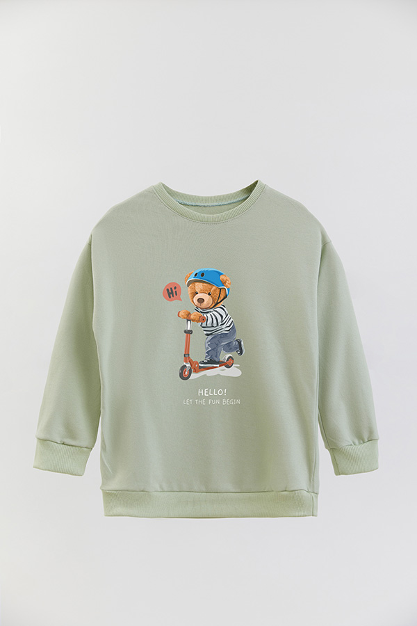 BUZO RUSTICO KIDS TEDDY LETS THE FUN BEGIN