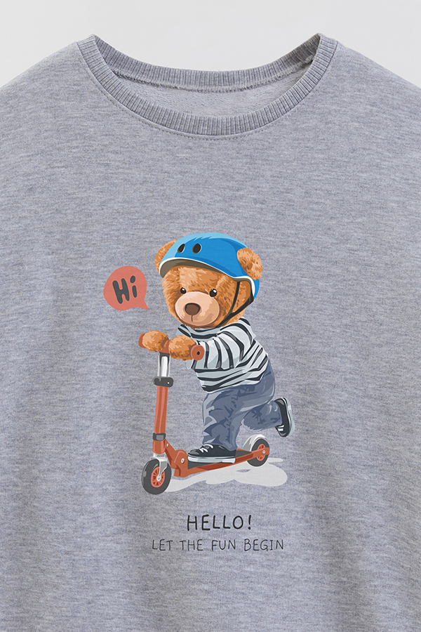 BUZO RUSTICO KIDS TEDDY LETS THE FUN BEGIN